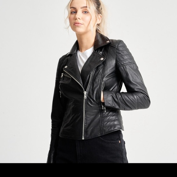 Barney’s Originals Clara leather jacket - Picture 6 of 10